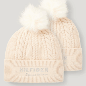 Perry Pompom Beanie TAUPE