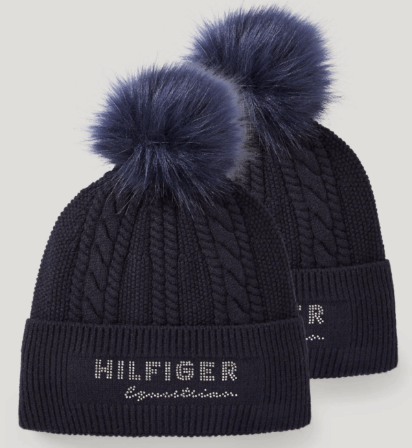 Perry Pompom Beanie DESERT SKY