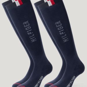 Set of 2 Erie Rhinestone Riding Socks DESERT SKY