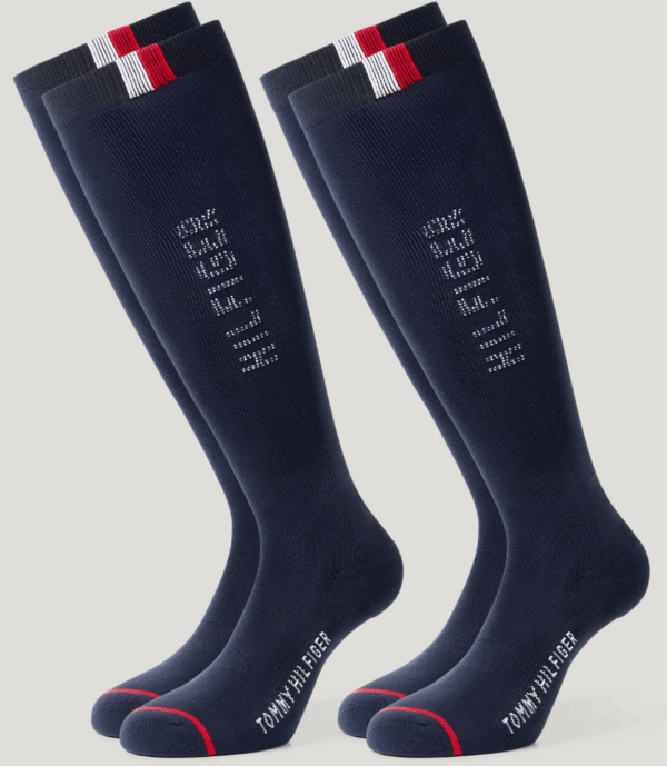 Set of 2 Erie Rhinestone Riding Socks DESERT SKY