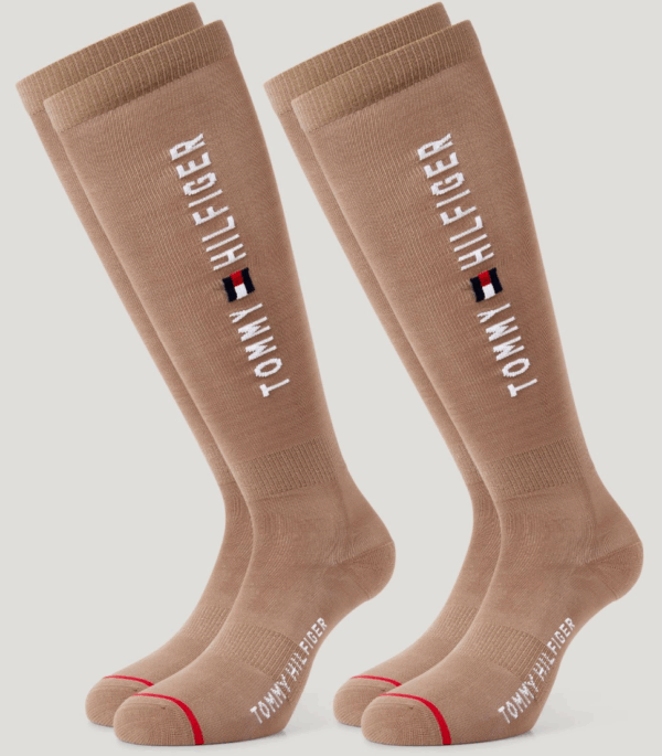 Set of 2 Clifton Riding Socks TAUPE