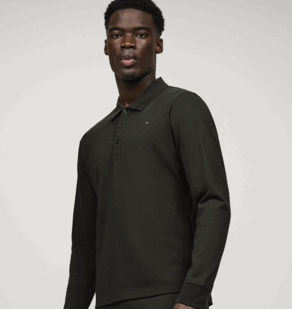 Erwin Long Sleeve Polo PINE