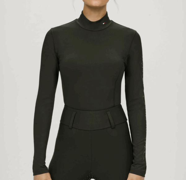 Ava High Neck Baselayer PINE