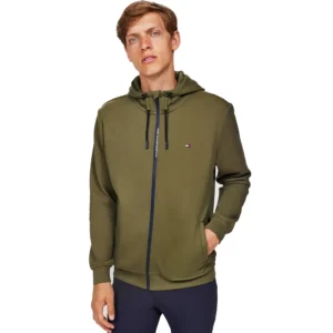 Glenn Zip Up Hoodie UTILITY OLIVE