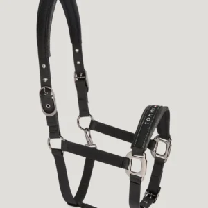 Yale Shine Set Halter Rope BLACK