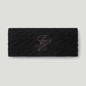 Maggie Rhinestone Headband BLACK - Onesize