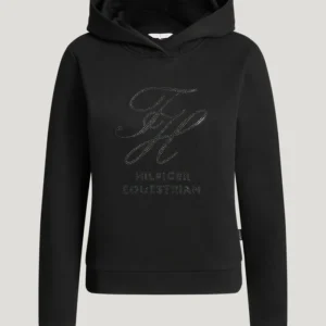 Estelle Women Strass-Hoodie BLACK
