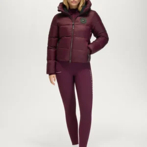 Glendale Women Puffer Jacket DEEP BURGUNDY