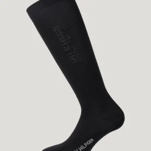 Keddie Women Rhinestone Socks  BLACK